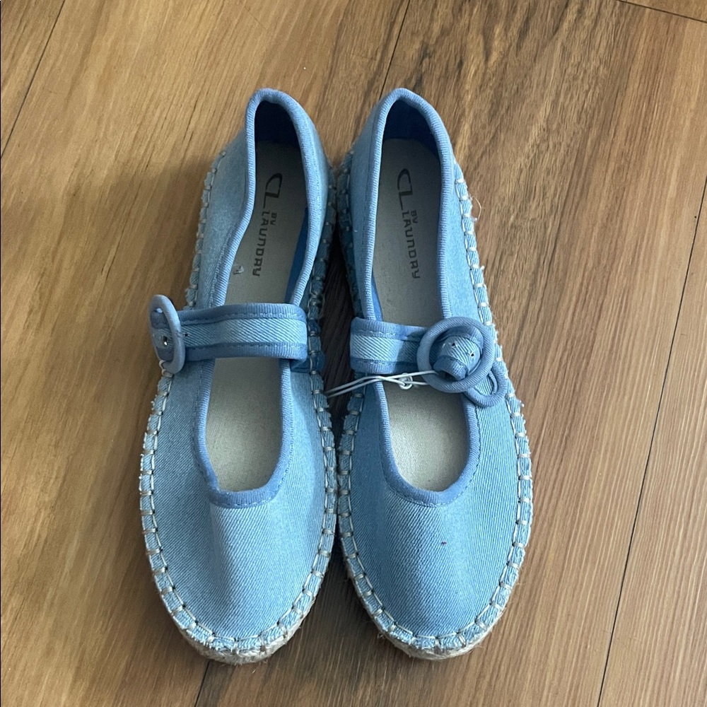 Laundry By Shelli Segal Light Blue‎ denim Shoes